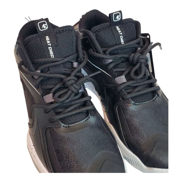 NWT  AND1 SZ 8  Men's Black Heatcheck Basketball Shoes - Picture 7 of 9